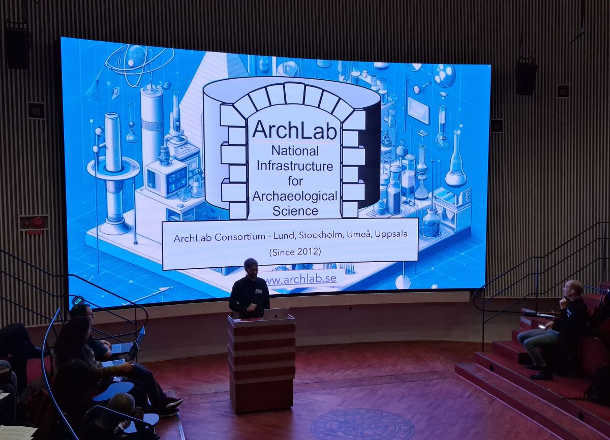ArchLab at the Ancient DNA symposium in Uppsala